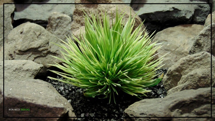 Artificial Grass Mound - Reptile Terrarium Plant - PRP481 2
