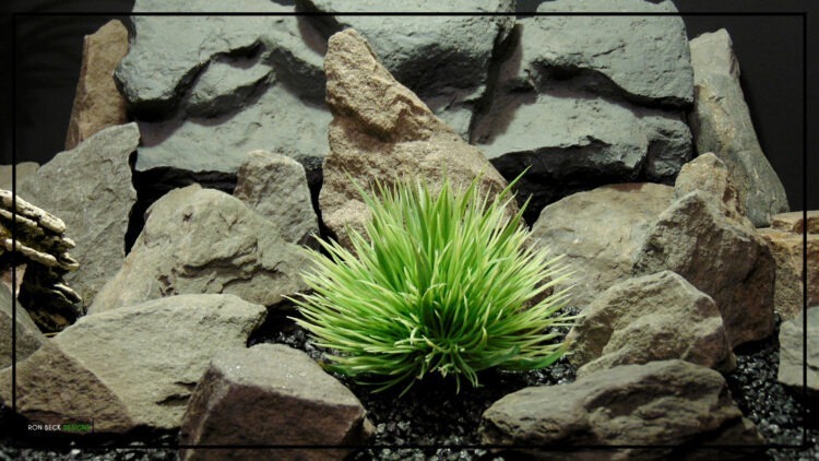 Artificial Grass Mound - Reptile Terrarium Plant - PRP481