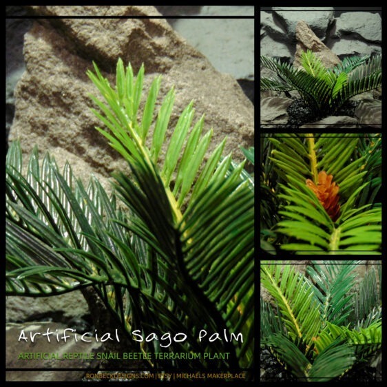 Artificial Sago Palm - Reptile Terrarium Plant prp482 2000 2000 Collage