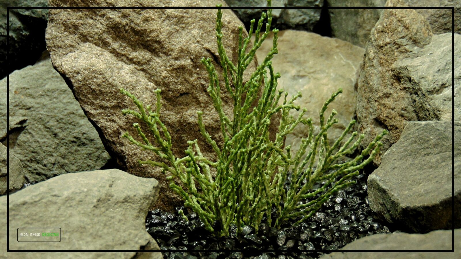 Artificial Spanish Moss Bush - Desert Reptile Plant -prp484 2