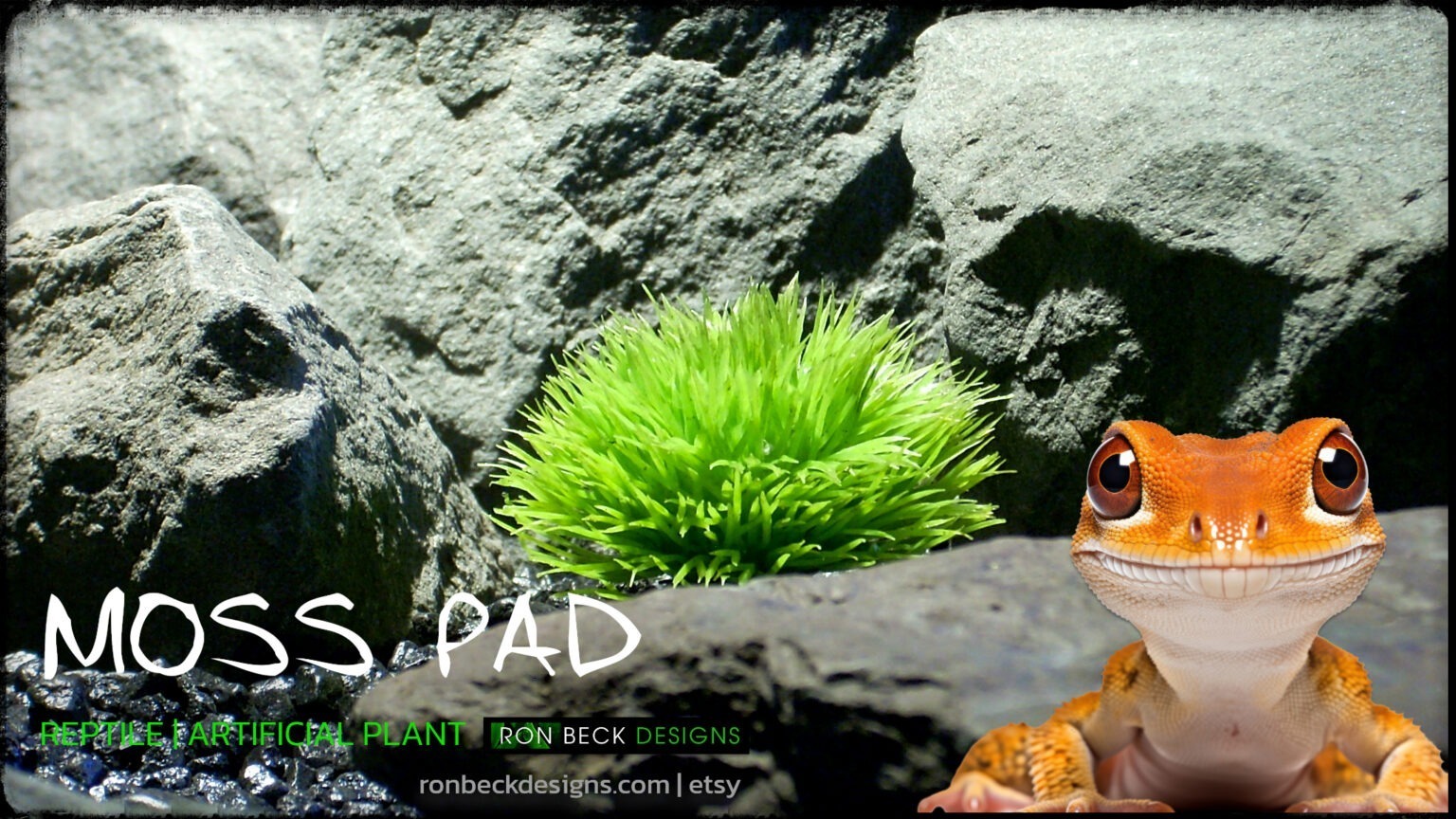 Artificial Moss Pad Reptile Terrarium Plant PRP503-Product Information