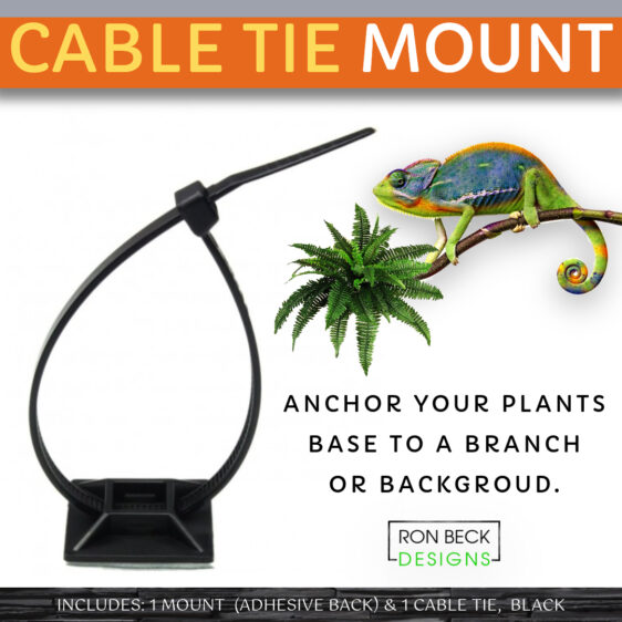 Cable Tie Mount Hanging Reptile Plants Anchor PA504 1080