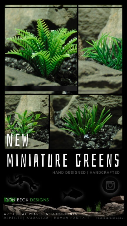 New Miniature Artificial Greenery - Aquarium - Reptile Terrarium Plants 1080 1920