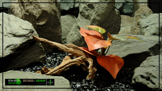 Driftwood 2x Silk Autumn Foliage Reptile Decor DWSR514 1
