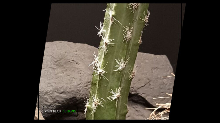 Artificial San Pedro Cactus 18 inches tall - Desert Reptile Habitat Plant - PRC519 3