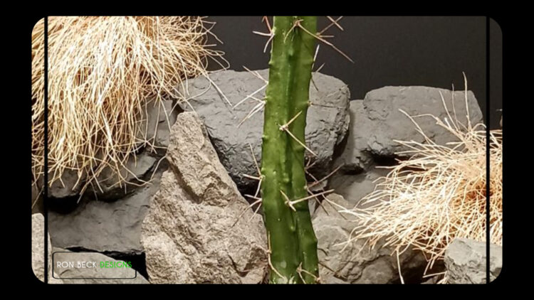 Artificial Toothpick Cactus 18 inches tall - Desert Reptile Habitat Plant - PRC520 2