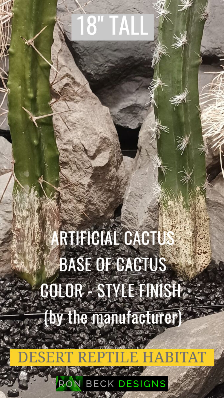 Artificial Toothpick Cactus 18 inches tall - Desert Reptile Habitat Plant - PRC520 6