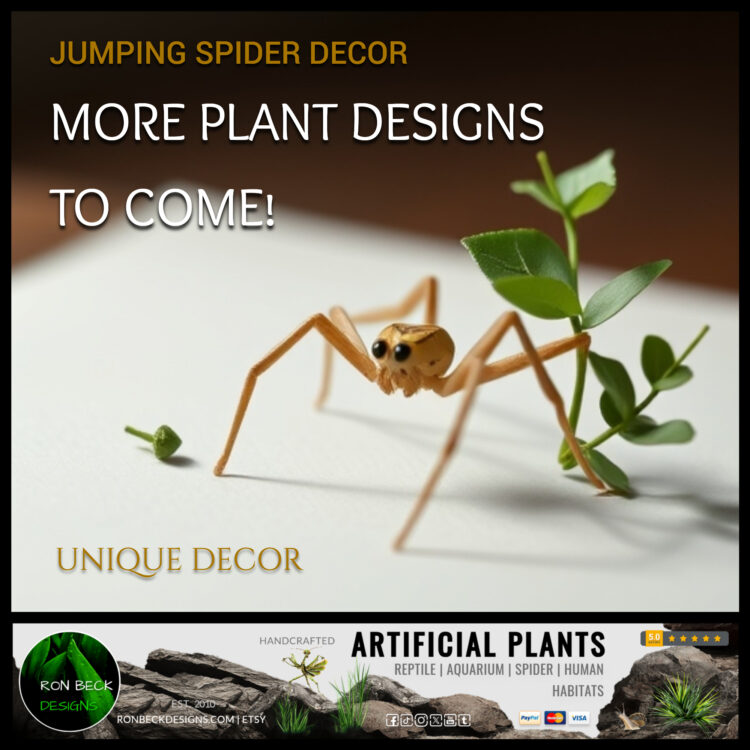 Jumping Spider Decor More to come | Ron Beck Designs 2000