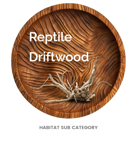 Reptile Driftwood | Rock | Resin Decor