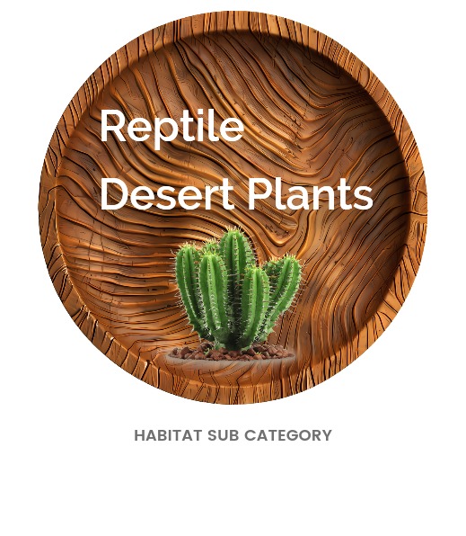 Reptile Desert Habitat Plants