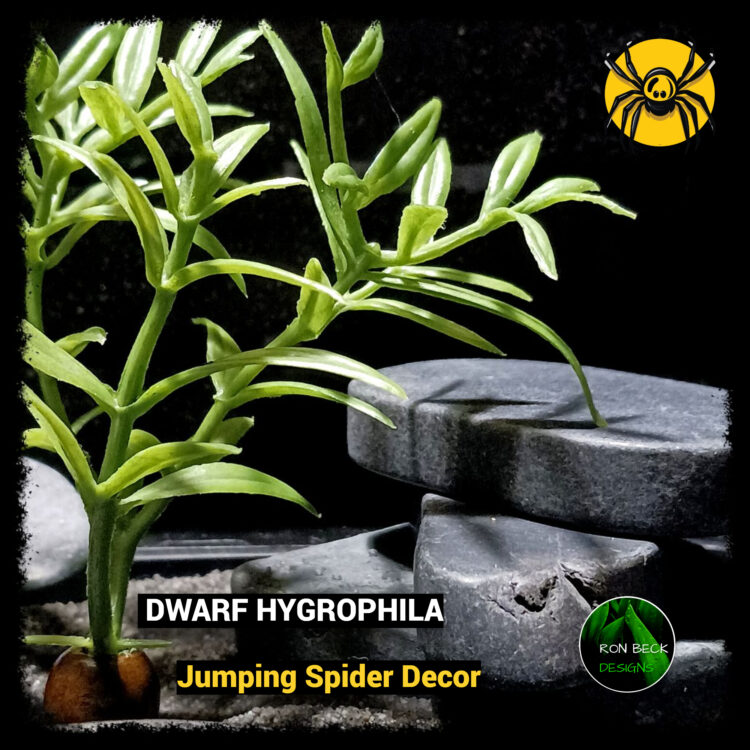 Artificial Dwarf Hygrophila - Jumping Spider Decor JS583 2nd