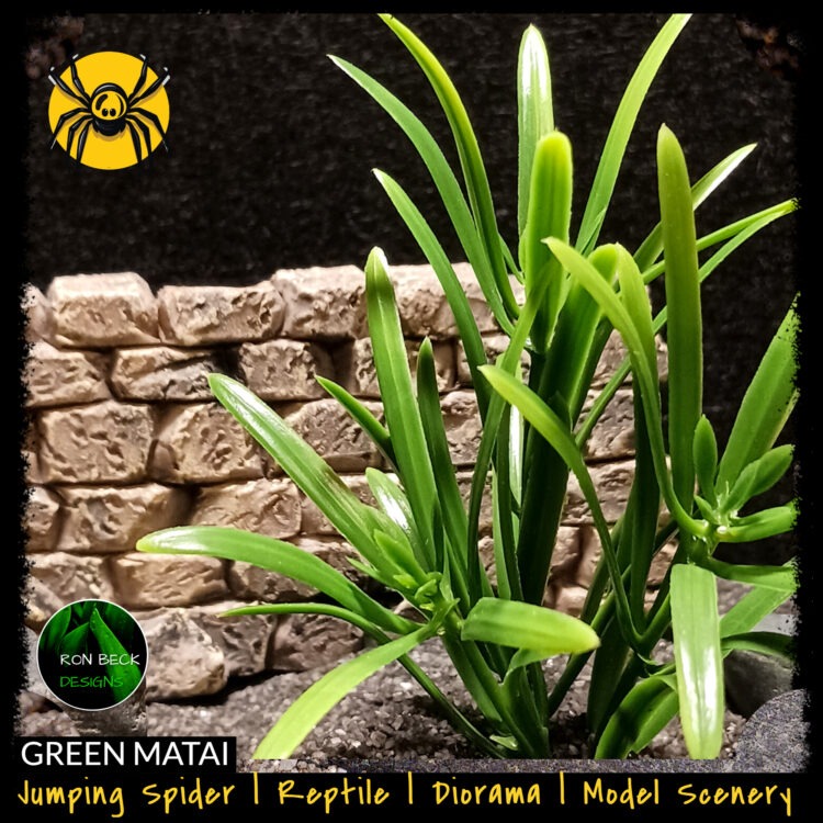 Green Matai Artificial Plant Jumping Spider JS588 2nd