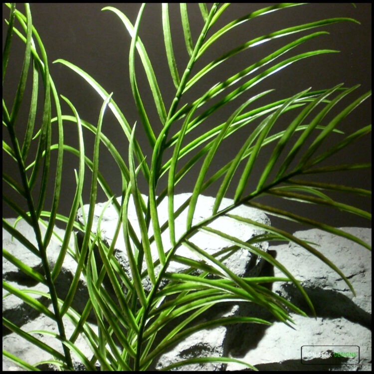 Artificial Pinnate Palm | Reptile Snake Terrarium Enclosure Decor M prp417 4 th