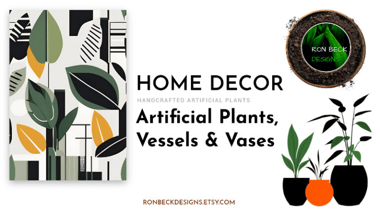 ARTIFICIAL PLANTS | HOME 5 Artificial Plants-Home Decor-Ron Beck Designs 800 450