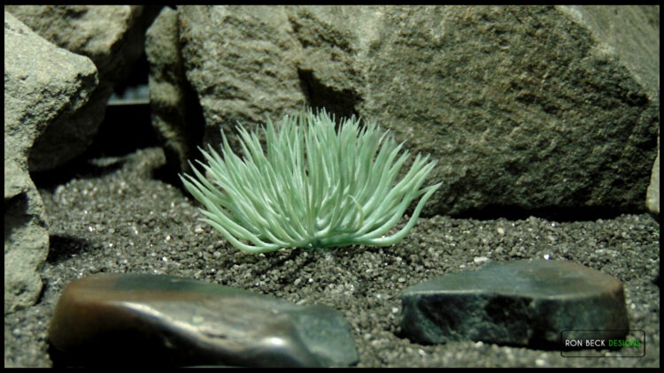 Artificial Soft Moss Bush (silver gray) js618 1
