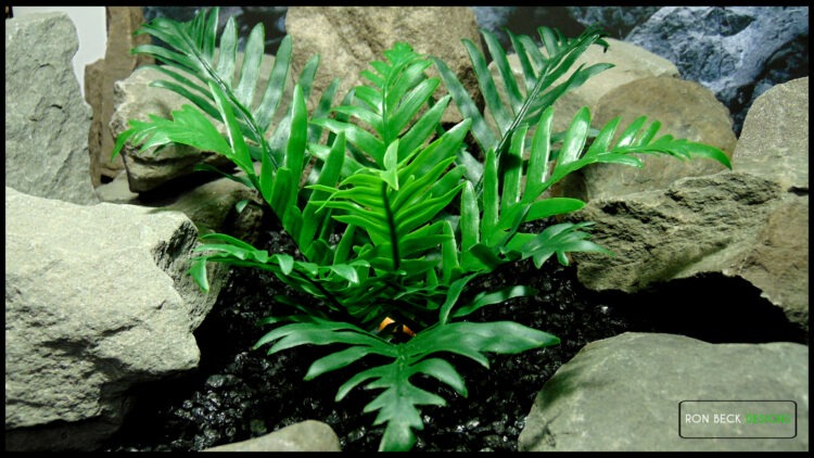 Artificial Whitley Giant Fern Reptile Snake Enclosure PRP620 2