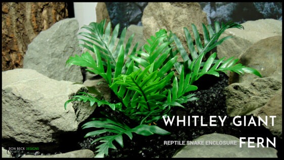 Artificial Whitley Giant Fern Reptile Snake Enclosure PRP620 title