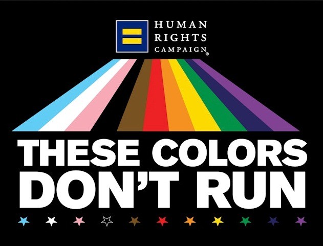 Human Rights Campaign - These colors don't run