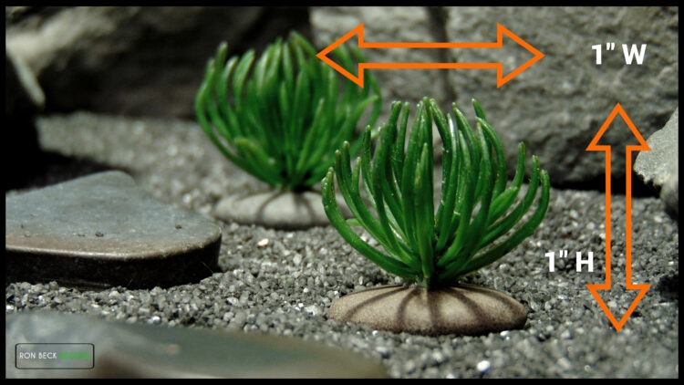 Mini Ming Pine Bushes artificial plants p611 title h