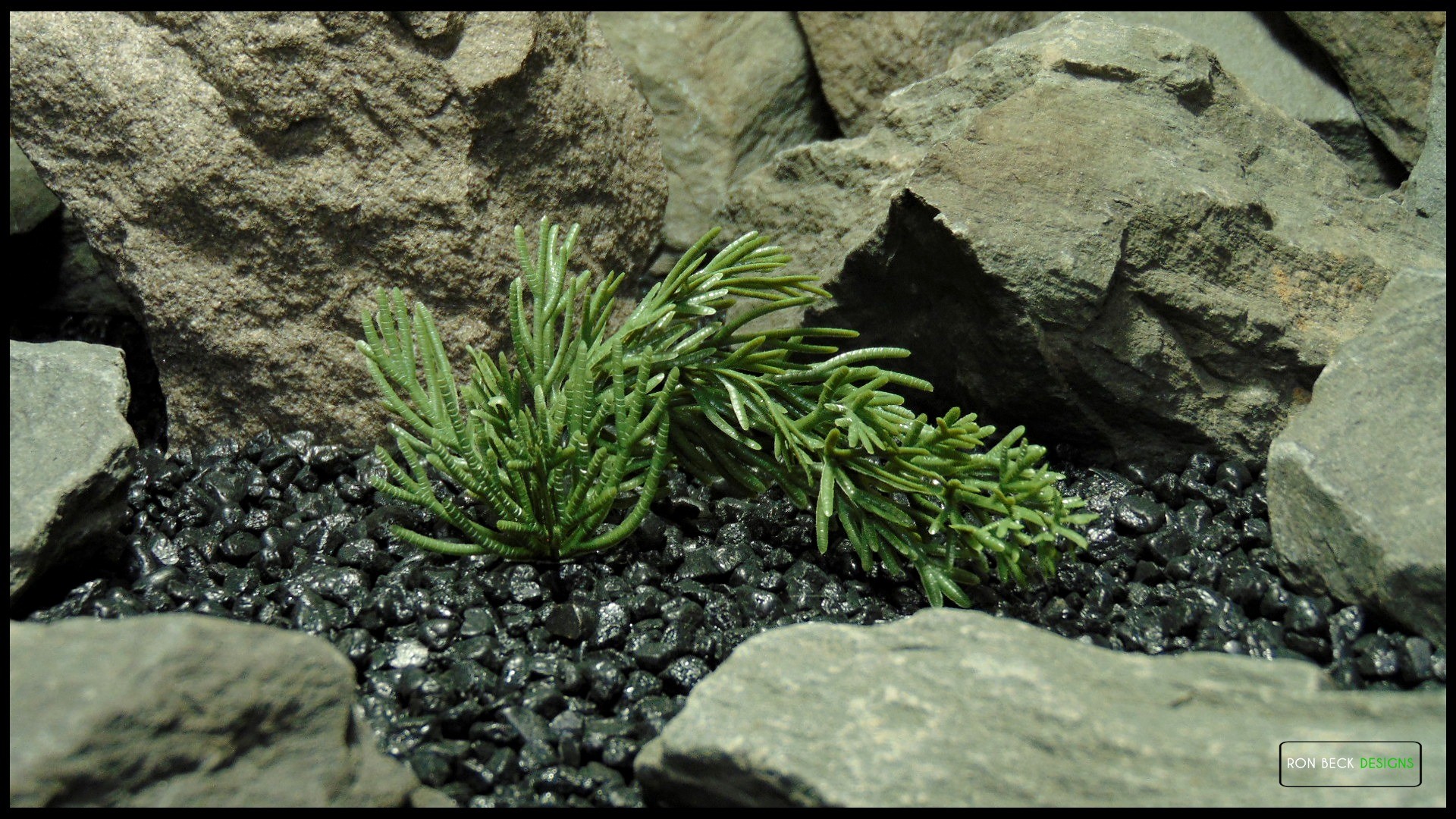 Artificial Monterey Cypress Bush - Reptile Snake Decor prp599