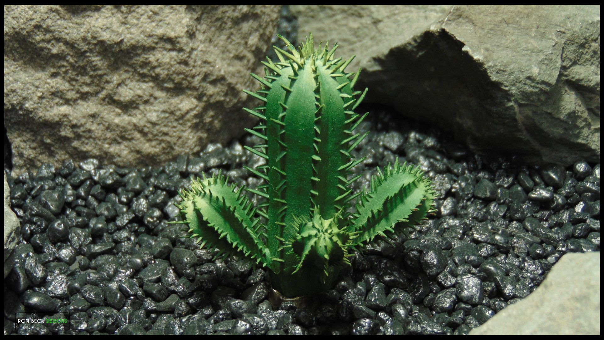 Artificial Pipe Cactus - Desert Reptile Habitat 5 Artificial Pipe Cactus - Desert Reptile Habitat PRC602 5