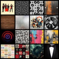 Blank 16 Grids Collage