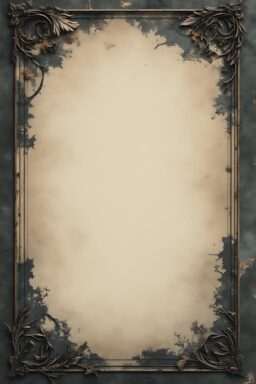 Gothic Journals Enclosure Wallpaper – COLL 1 – 4″ x 8″ tall 12