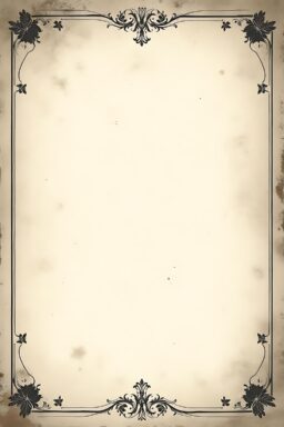 Gothic Journals Enclosure Wallpaper – COLL 1 – 4″ x 8″ tall 22