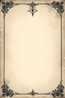 Gothic Journals Enclosure Wallpaper – COLL 1 – 4″ x 8″ tall 23