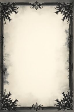 Gothic Journals Enclosure Wallpaper – COLL 1 – 4″ x 8″ tall 3