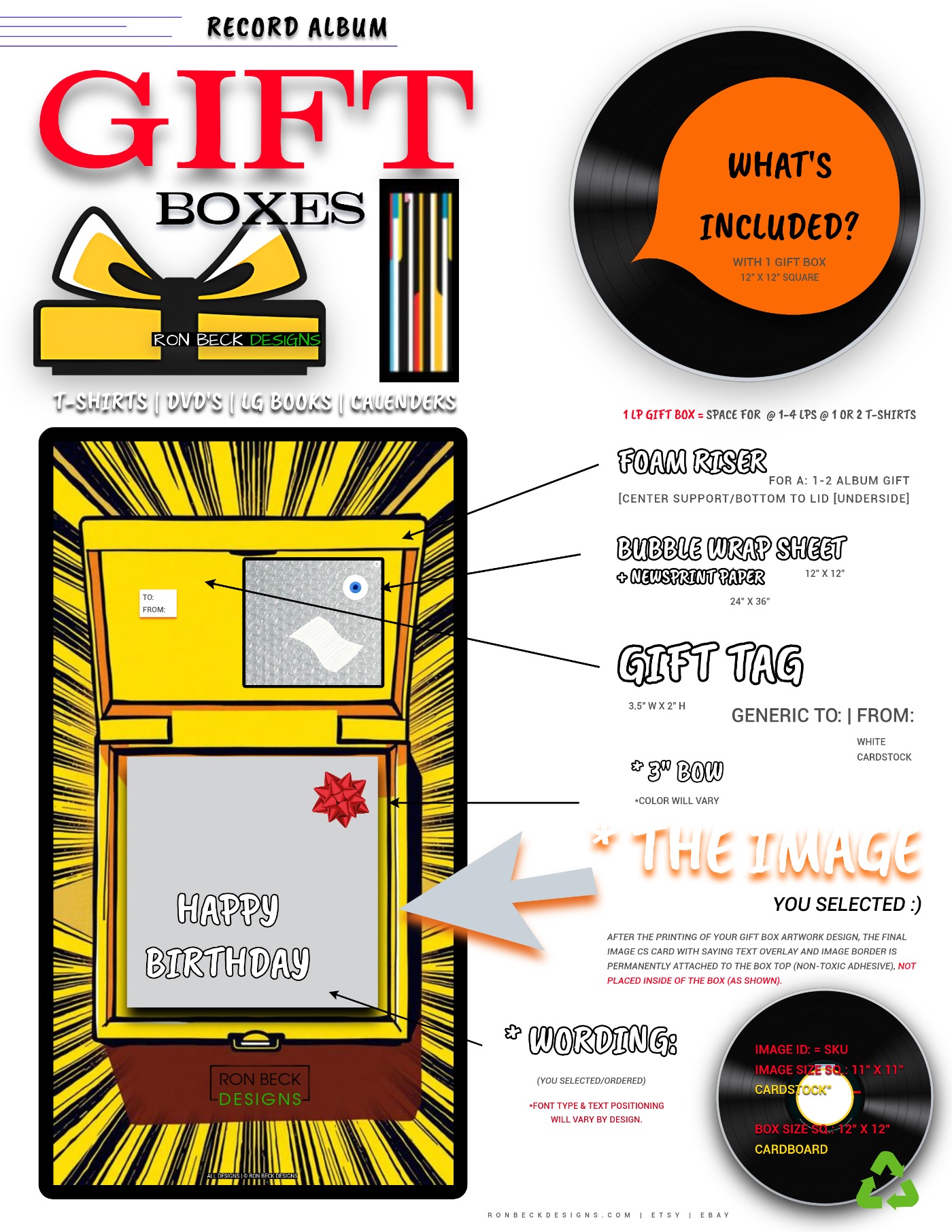 8.5 X 14 RECORD ALBUM GIFT BOX INFO - WHAT'S INCLUDED- SML WEB VERSION 1400 X 1811