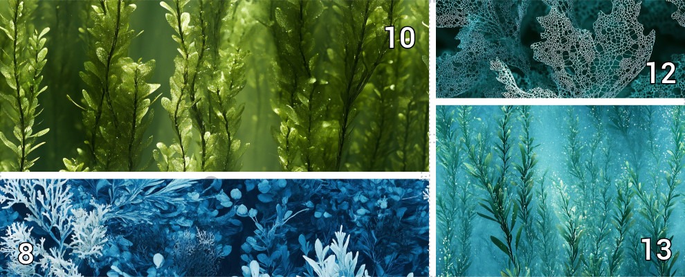 Aquarium Plant Backgrounds - 2.5 gallon nano tank betta fish 3