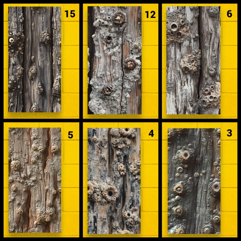 Barnacles – Jumping Spider enclosure wallpaper background 6 Grids Collage GG