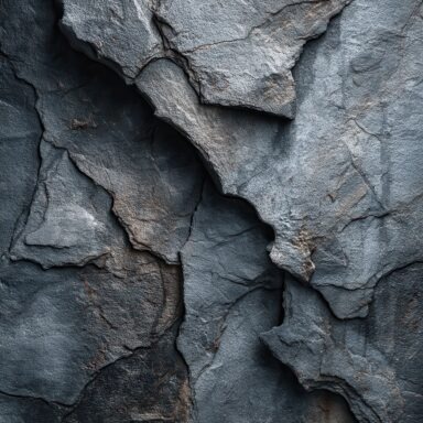 DP Slate Grey Fracture Mineral 12