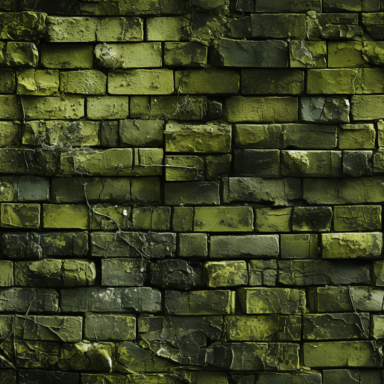 Green Brick Wall (41)