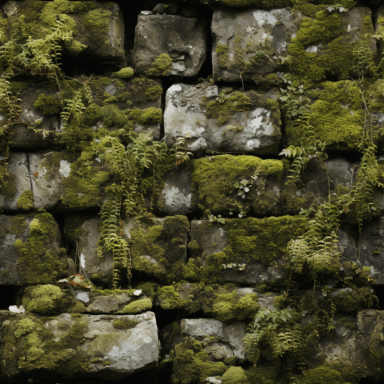 Moss vines brick stone backgrounds jumping spider insect enclosure 9