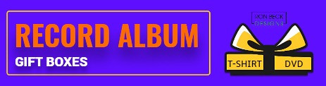 RECORD ALBUM GIFT BOXES
