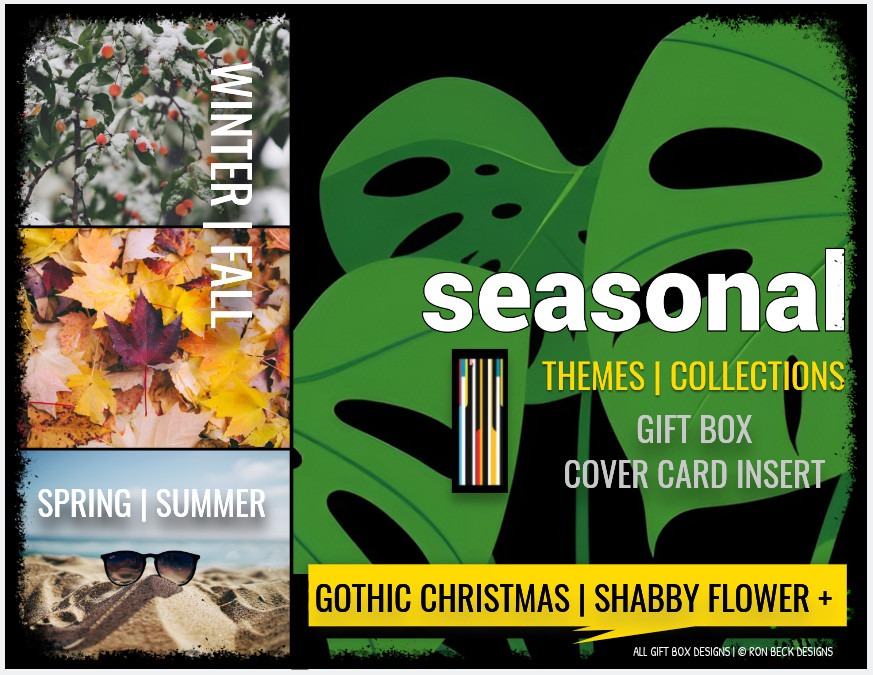Record Album Gift Boxes - Seasonal themes and collections
