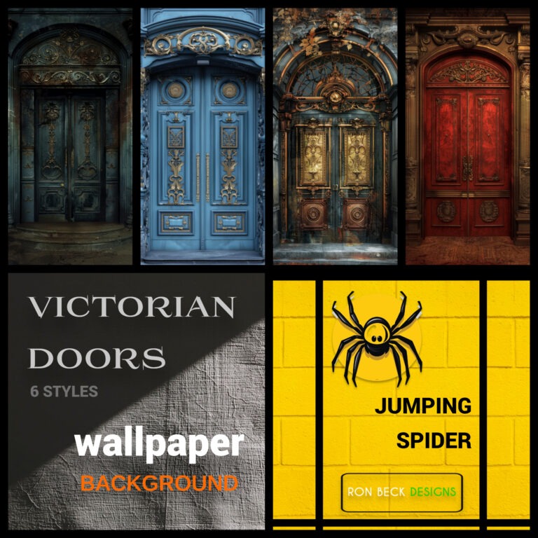 Victorian Doors - Jumping Spider Wallpaper Backgrounds