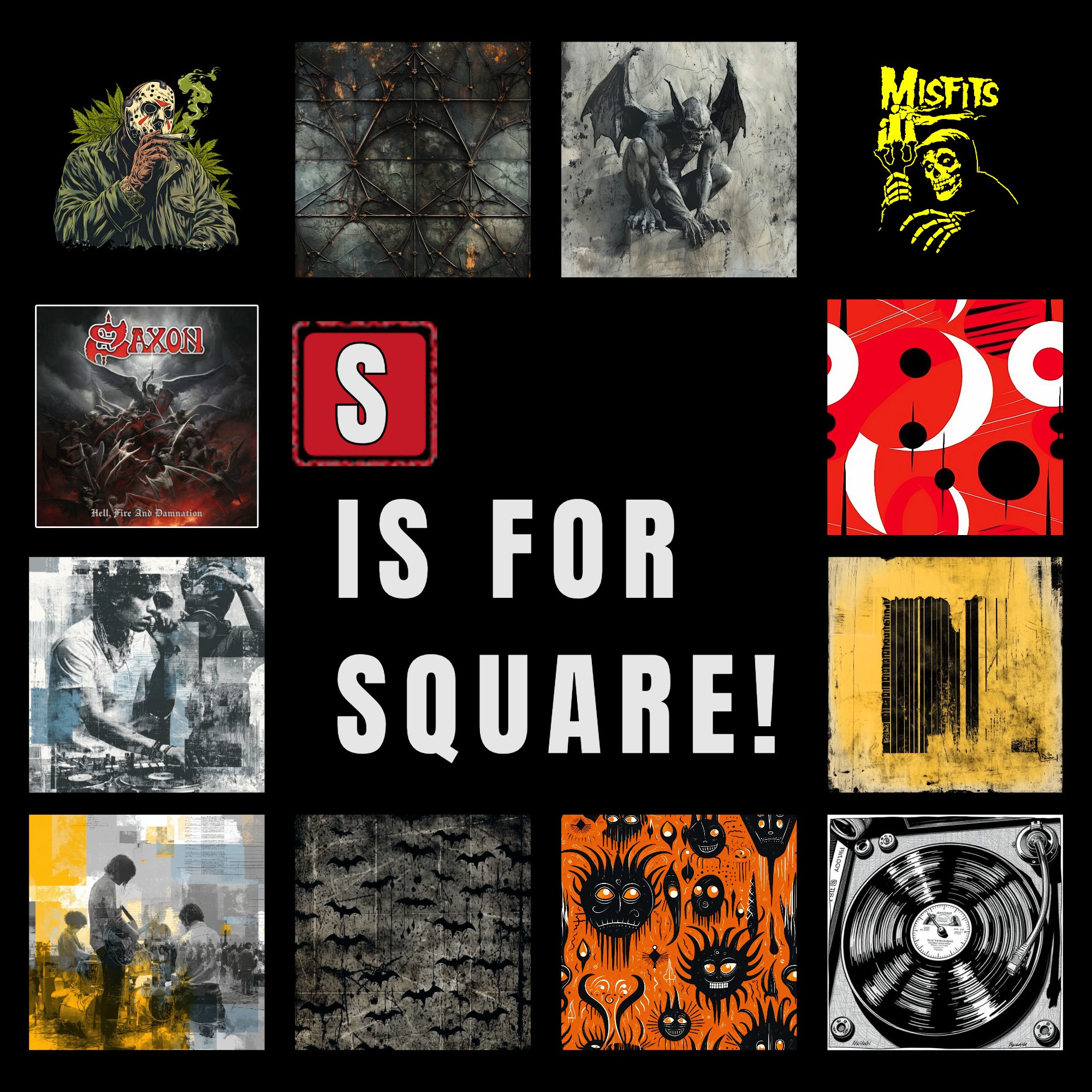 Geometry Collage Blank 2