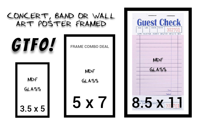 GTFO FRAME W/PRINT DEAL