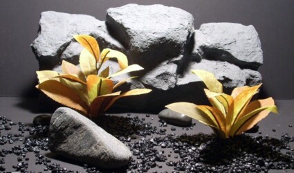 silk reptile habitat plants: mountan laurel browns pair sap390 silk. ron beck designs reptile habitat plants mntn laurel browns pair sap390 silk. ron beck designs