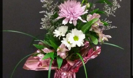 Home Decor | Office Decor - Artificial Plants & Succulents 8 Fresh Flowers - Floral Design - Ron Beck Designs 06212019