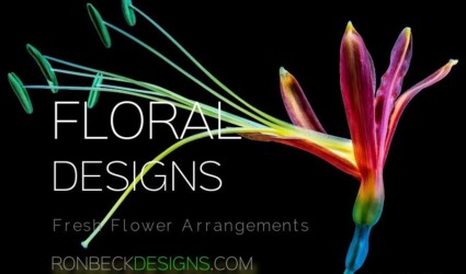 Home Decor | Office Decor - Artificial Plants & Succulents 5 Floral Designs - Fresh Flower Arrangements - Ron Beck Designs - Yellow Shadow