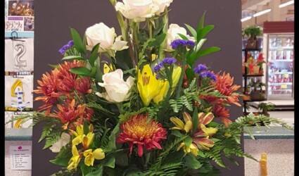 Fresh Flowers - Floral Arrangement - Funeral Piece | 09302019 Fresh Flowers - Floral Arrangement - Funeral Piece | 09302019