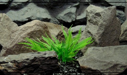 Design Portfolio Aquarium Decor Plants 17 Artificial Pandorian Fern - Artificial Aquarium Plant - parp413