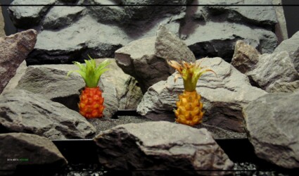 Artificial Pineapple Bush - Reptile Desert Tropical Plant PRP453 PRP454