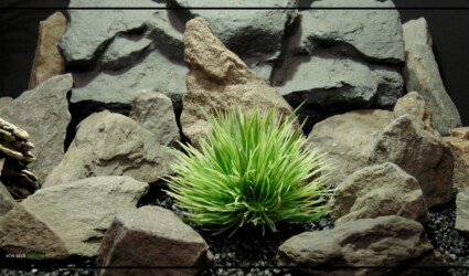 GRASS MOUND Artificial Grass Mound - Reptile Terrarium Plant - PRP481