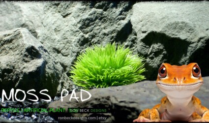 MOSS PAD | REPTILE Artificial Moss Pad Reptile Terrarium Plant PRP503-Product Information